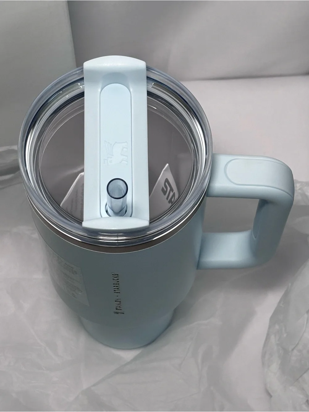 Stanley Starbucks Light Blue Spring 2024 40oz NEW WITH BOX